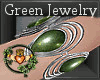 Green Silver Jewelry