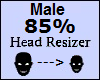 Head Scaler 85% Male
