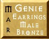 ~Mar GenieEarrings M Brz