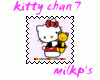 kitty chan 7 stamps