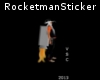 Rocketman sticker