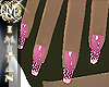 (MI) Jewel nails pink