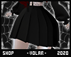 Short skirt V black