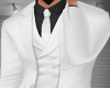 Elegant Suit White M-A