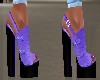 Heels purple