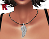 K. Angel Wing Necklace