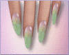 Green Jelly Nails