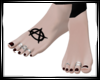Anarchy Tatted Feet