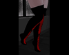 R/B LLT Thigh High Socks