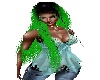 Sasha Black and green