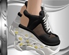 Breeze black wedges
