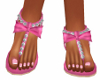 Pearl Sandals Pink {F}
