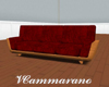 RV Red Velvet Couch