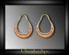Lourdes Copper Earrings