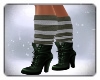 Fall Olive Boots/Sock