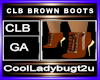 CLB BROWN BOOTS