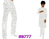 HB777 Tuxedo Pants Lace 