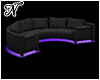 PURPLE NEON SOFA 2
