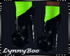 *Lime Black Boots
