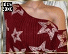 [AZ] Sweater Dress red
