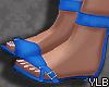 Y e Sandals Blue