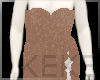 KEKE Brown Sequin Dress