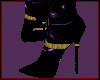 !! purplegoldchain boots
