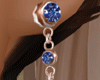 (7K)Sapphire RS Earrings