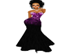 Elegance Gown~purple~xxl