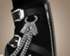 Chained Leather Boots