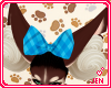 Woofle ears + bow