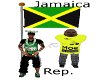 Represent Jamaica Flag