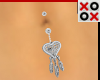 White Native Belly Bar