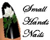 White Rose Sm Hands Nail