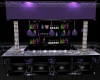 black and purple bar