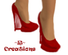 ~R~ Red Wedge Heels
