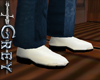 Grey White Cowboy Boots