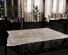 Retangle Beige Fur Rug