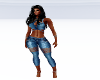 TNM Denim Capri  fit RL