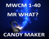 B.F MR WHAT? CANDY MAKER