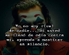 yo no soy rival de nadie