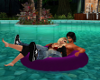 Couples Purple Float