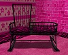 Pink Zebra Feeding Chair