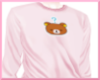 Cute Pink Bear Sweater