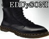 !ED.. LEATHER BOOTS