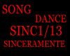 Song-Dance Sinceramente