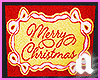 Merry Christmas bow mat
