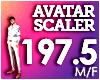 AVATAR SCALER 197.5%