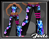 Neon Butterfly Flares