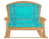 rocking chair band teal